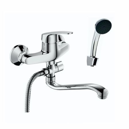 Смеситель для ванны D-Lin D140629 настенный хром