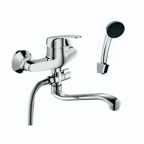 Смеситель для ванны D-Lin D140629 настенный хром - фото 2