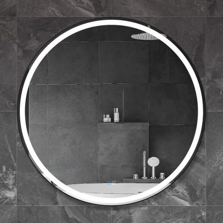 Зеркало с подсветкой Cezares CADRO CZR-SPC-CADRO-900-LED-TCH-WARM 90х90 подвесное