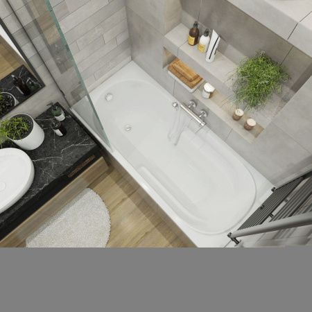 Ванна акриловая Lavinia Boho Bristol 35020070 170х75 встраиваемая прямоугольная без каркаса