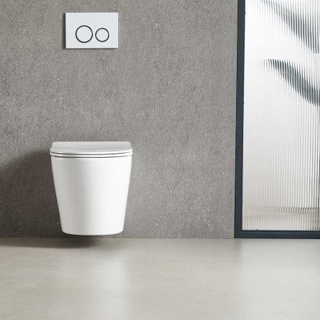 Унитаз подвесной Vincea Piatti VT1-11T белый с сиденьем микролифт безободковый смыв торнадо