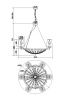Люстра подвесная Maytoni Pantheon (Пантеон) H021PL-06CH