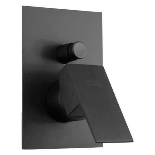 Смеситель для ванны и душа Webert Pegaso PE860101560 встраиваемый в стену черный - фото 2