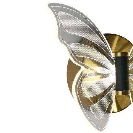 Светильник настенный Natali Kovaltseva Butterflies (Буттерфлиес) LED LAMPS 81115/1W GOLD