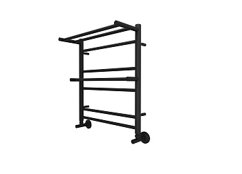 Полотенцесушитель Aquatek Альфа AQ RRP0760BL 50х60 водяной черный