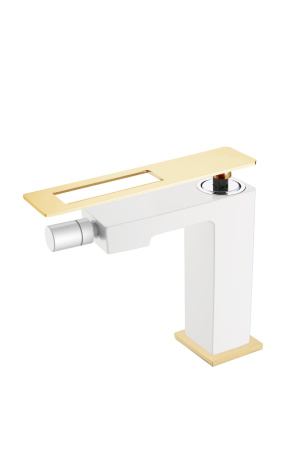 Смеситель Boheme Q 146-WG на биде белый глянцевый