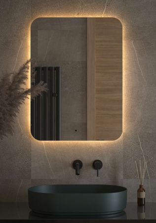 Зеркало с подсветкой Defesto OPTI DF 2817R 60х80 подвесное