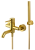 Смеситель для ванны Remer X Style X02DO настенный золото
