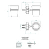 Стакан THG Ptale de cristal clair U6A-A02-536