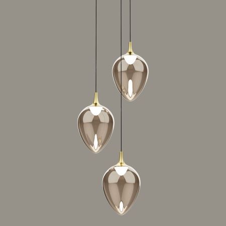 Светильник подвесной Delight Collection MD24001012-3A brass/champagne