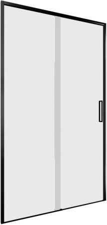 Душевая дверь Aquanet Pleasure Evo AE65-N110-BT 110х190 стекло прозрачное профиль черный