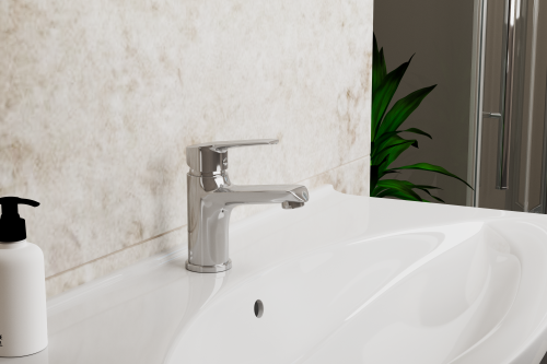 Смеситель Rush Victoria VI7135-11 на раковину хром - фото 3