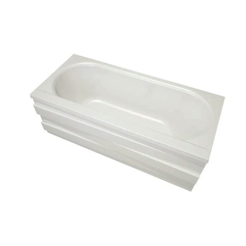 Ванна акриловая Aquanika Line A1016075028 180х80 пристенная прямоугольная без каркаса - фото 3