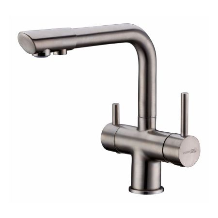 Смеситель для кухни Wasserkraft Кухонные смесители A8027 на мойку никель