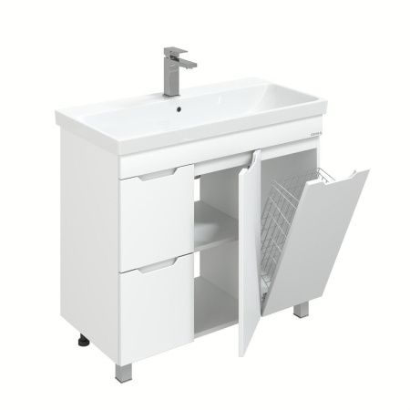 Тумба под раковину Onika Айленд 109030 90х40 напольная цвет белый