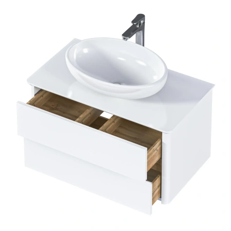 Тумба под раковину 1MarKa Monro Ц0000027406 80х50 цвет белый