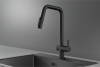 Смеситель для кухни Granula Kitchen Space 7273, ЧЕРНЫЙ МАТОВЫЙ на мойку черный матовый
