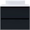 Тумба под раковину Allen Brau Activity 1.34004.AM 80х50 подвесная цвет черный