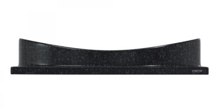 Раковина из искусственного камня СанТа 900144 70х50 подвесная цвет черный