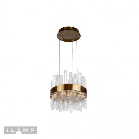 Люстра подвесная iLamp Art (Арт) 6120-400 GD