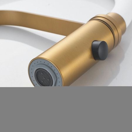 Смеситель для кухни Shevanik S943G-1 на мойку золото