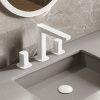 Смеситель для раковины Wasserkraft Saale 9500 9535 встраиваемый в стену белый