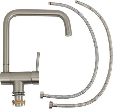 Смеситель для кухни Allen Brau 5.60004-BN на мойку никель