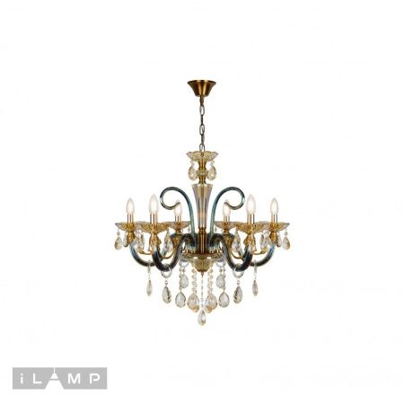 Люстра подвесная iLamp Asia (Асиа) 61081-6 BR