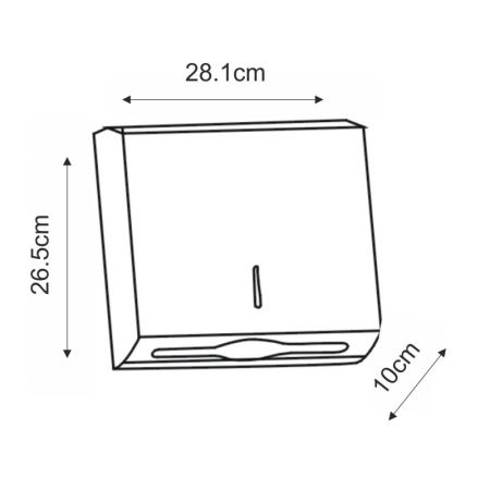 Диспенсер для туалетной бумаги WasserKRAFT 10091