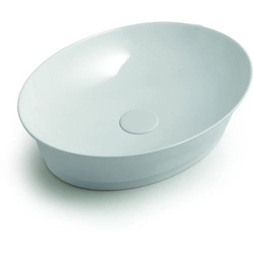 Раковина White Ceramic Idea 50 см W1020705 накладная цвет черный матовый