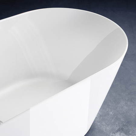 Ванна акриловая Gruppo Treesse INKA V388BL 180х80 отдельностоящая овальная