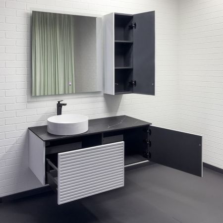 Тумба с раковиной Comforty Геленджик 00-00018707CF 120х50 подвесная цвет белый