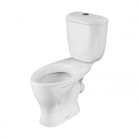 Унитаз-компакт напольный с бачком Santeri Воротынский 1P4017S0000BF белый с сиденьем каскадный смыв