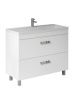 Тумба под раковину Velvex ORLANDO tnORL.100-211 100х40 напольная цвет белый