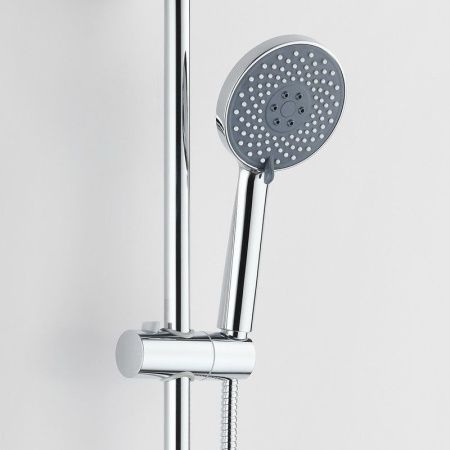 Душевой гарнитур Bond Circle B06-8700 настенный хром