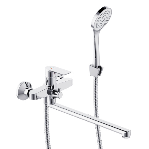 Смеситель для ванны и душа Damixa Apollo 479500000 настенный хром без термостата
