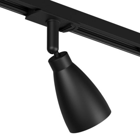 Трековый однофазный светильник Denkirs BELL (БЕЛЛ) DK6050-BK