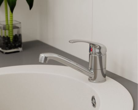 Смеситель Rush Vrangel VR7114-26 на раковину хром