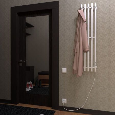 Полотенцесушитель Маргроид Inaro Inaro-12024-1049-9016R 27х120 электрический белый матовый