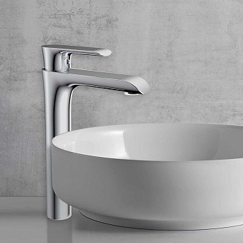 Смеситель Vincea Esse VBF-1E2CH на столешницу хром без термостата