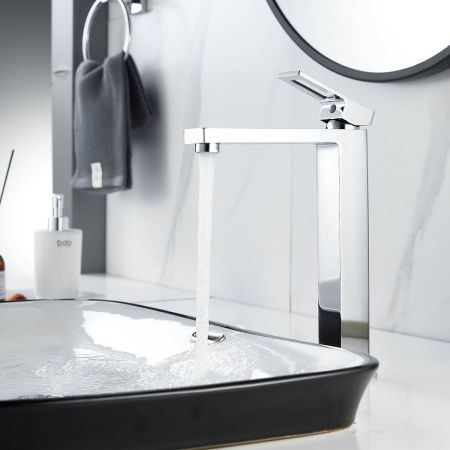 Смеситель Raffine F1196 на раковину хром