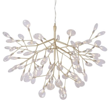 Люстра подвесная Crystal Lux Evita (Евита) Evita SP63 Gold/Transparent