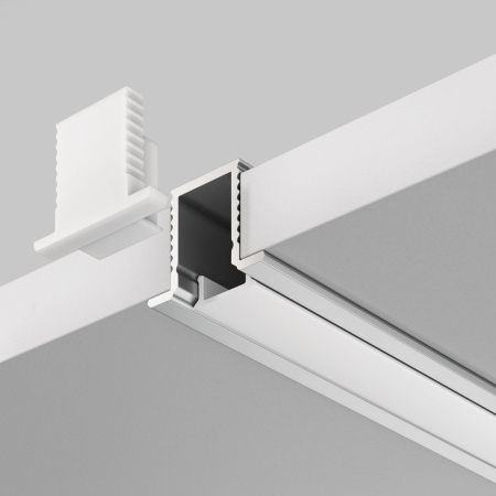 Алюминиевый профиль встраиваемый с накладным фланцем Maytoni Led Strip ALM-1209-S-2M