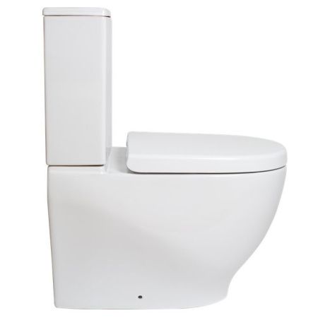 Чаша унитаза напольная Creavit Mare MA361-11CB00E-0000 цвет белый без бачка без сиденья душевой смыв