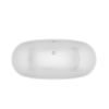 Ванна акриловая Sancos Space FB13 170х80 отдельностоящая овальная с каркасом