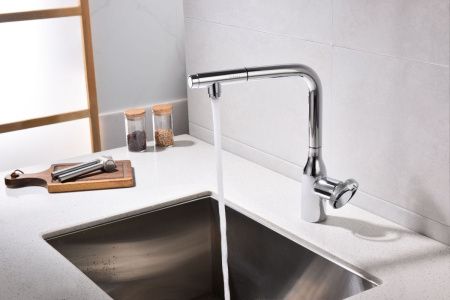 Смеситель для кухни Paulmark URBAN Ur213104-CR на мойку хром