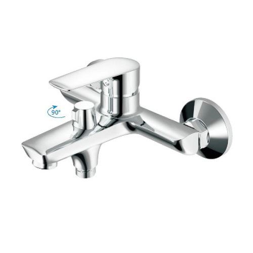 Cмеситель для ванны и душа Haiba HB60563 настенный хром - фото 2 Cмеситель для ванны и душа Haiba HB60563 настенный хром - фото 2