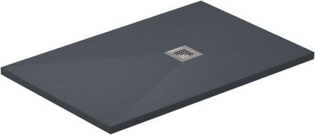Душевой поддон из искусственного камня Allen Brau Priority 8.31007-BGM 120х90 серый без каркаса