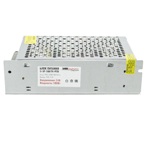 Блок питания SignImpress SI-SP-100/24-IP20 - фото 4