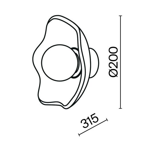 Бра Maytoni Miracle MOD207WL-01BS - фото 3